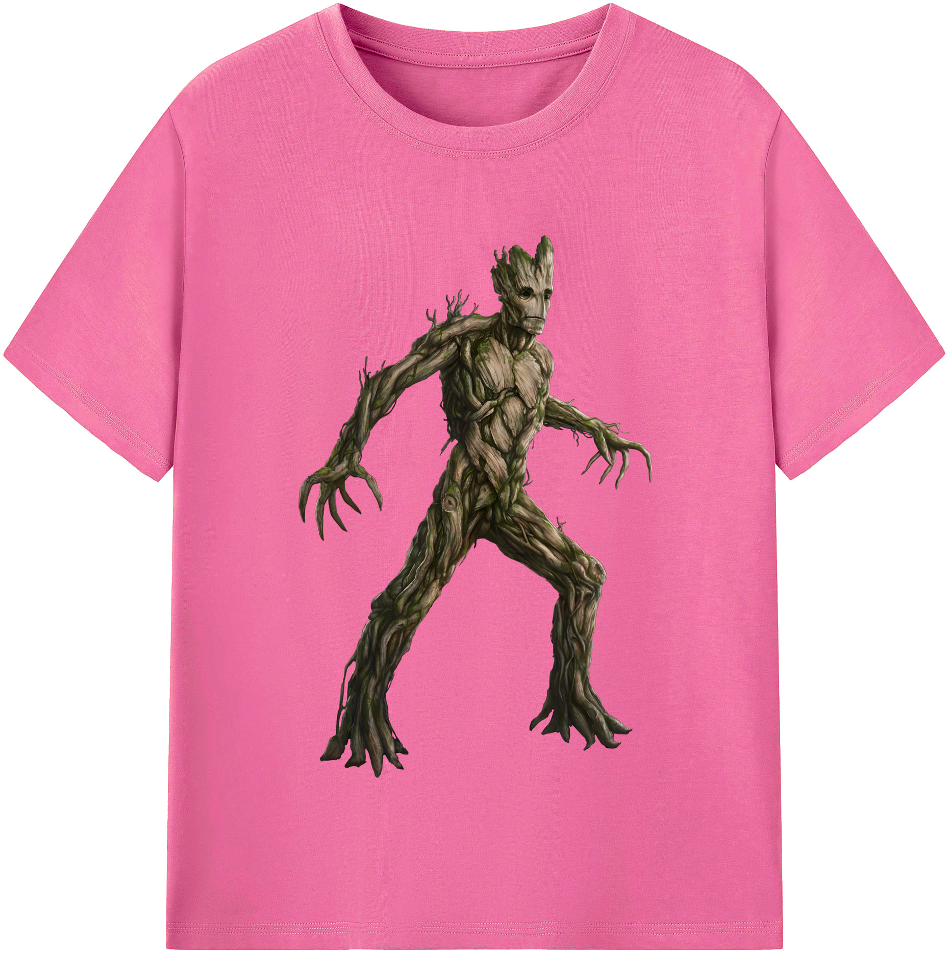 （画像用） アベンジャーズ The Avengers レディースカジュアルプリントTシャツ（綿100％）